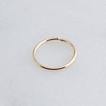 Gold Filled 6 mm Nose Ring Hoop gauge 22