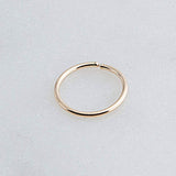 Gold Filled 6 mm Nose Ring Hoop gauge 22