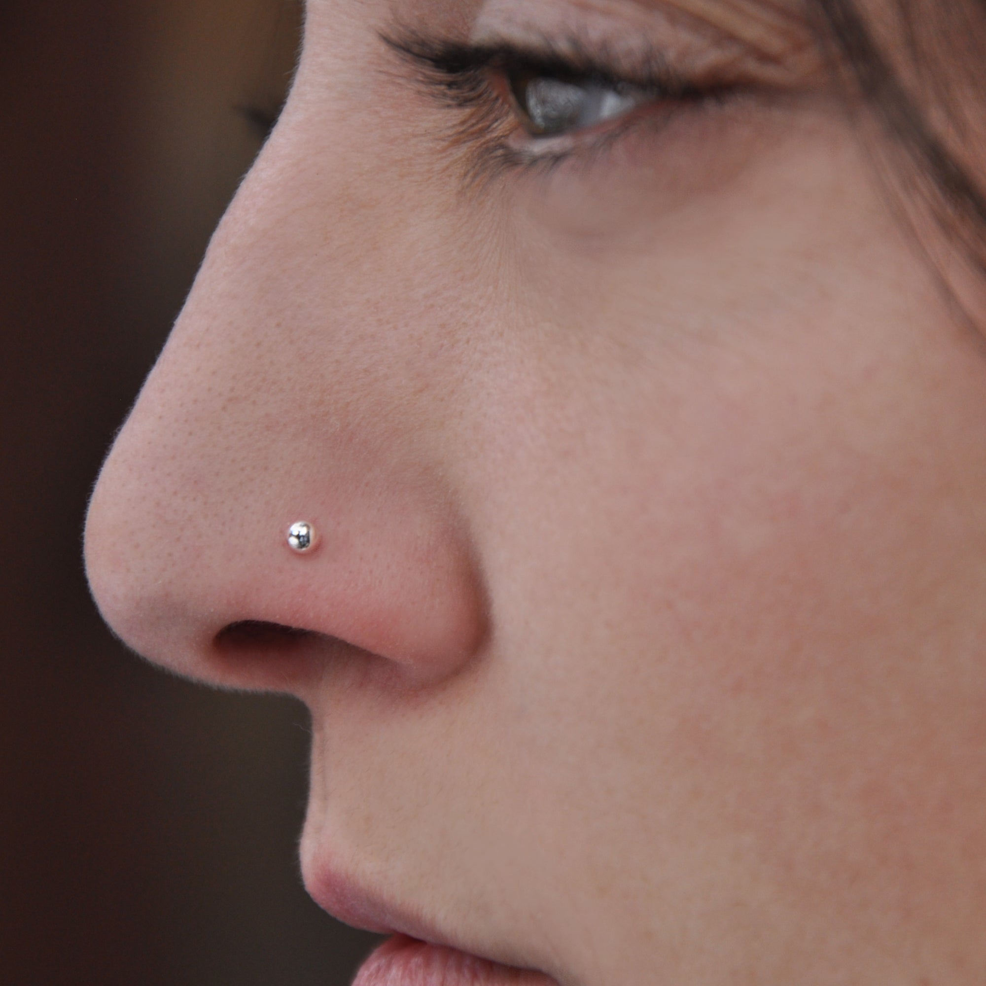 Sterling Silver Ball Nose Screw