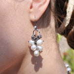 Sterling Silver Earrings with Freshwater Pearls