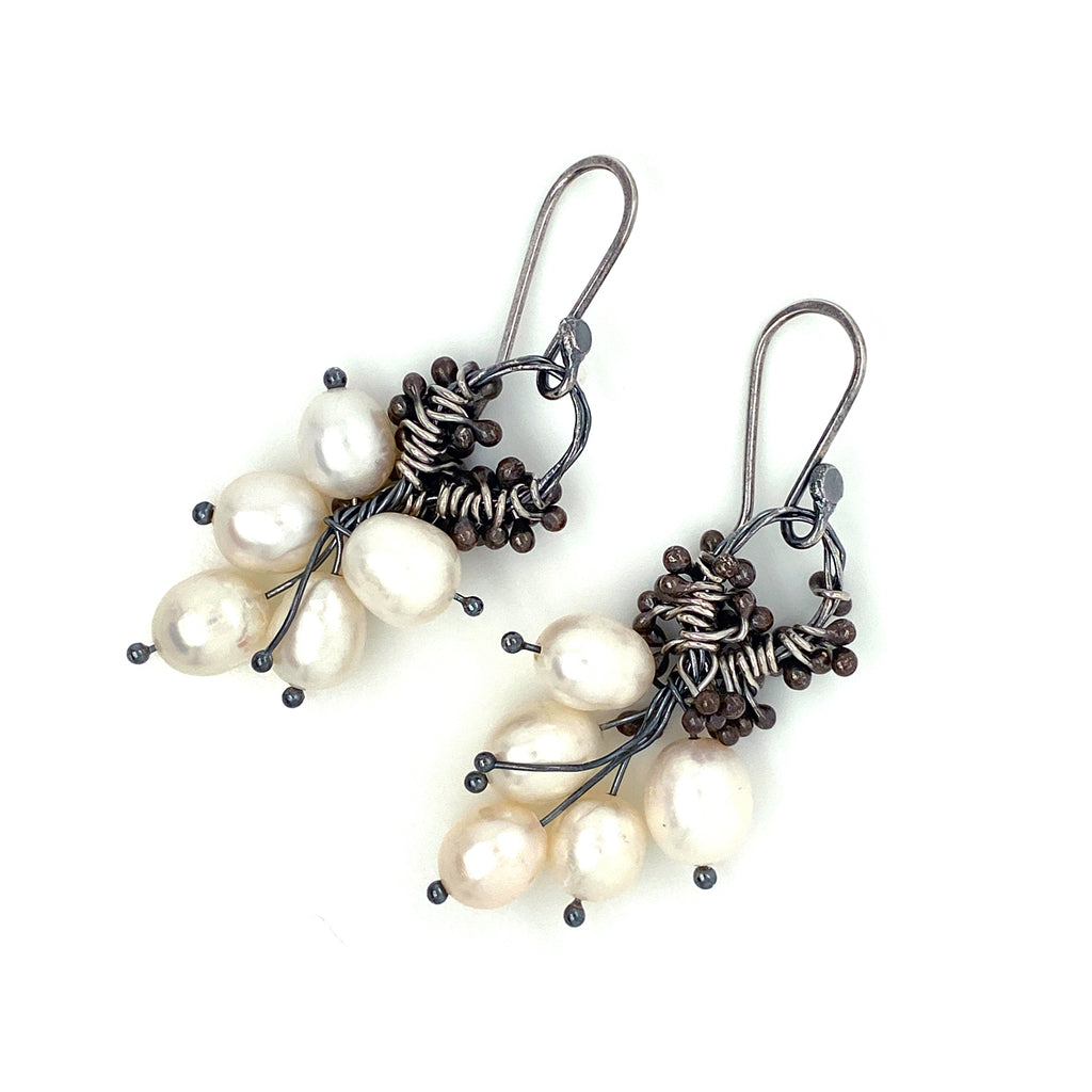 Freshwater Pearls Dangle Earrings