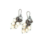 Sterling Silver Earrings with Freshwater Pearls