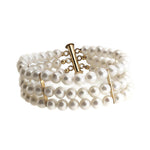 Sol and Venus Gold Filled Bracelet with Freshwater Pearls