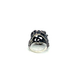 Sol and Venus Artisan Sterling Silver Ring with Diamond