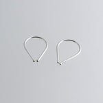 Small and Stylish: Teardrop Huggie Hoop Treadrop Earrings