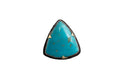 Sterling Silver Turquoise Triangle Ring